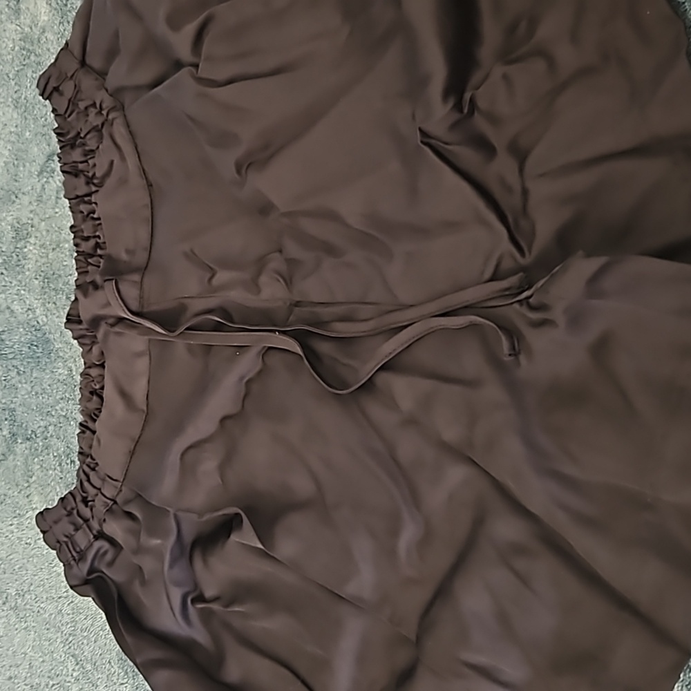 ETTITUDE,NIB,Sateen Shorts in Onyx (black),Size S/M - Picture 8 of 11
